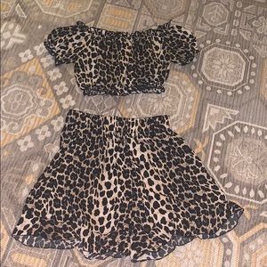 Leopard two piece